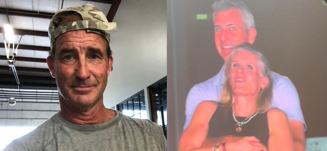 Andrew Cabot (left), Andy Byron and Kristin Cabot (right) photo collage