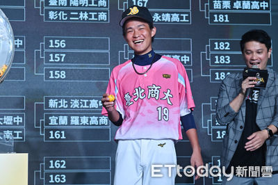 黑豹旗／臺北商大抽中「籤王」穀保家商　張棋傑笑稱可以去買樂透