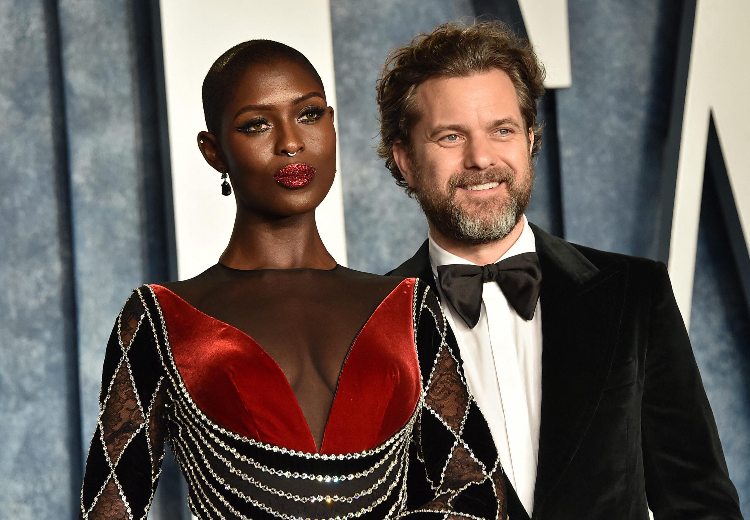 Jodie Turner-Smith and Joshua Jackson at the Vanity Fair Oscar Party