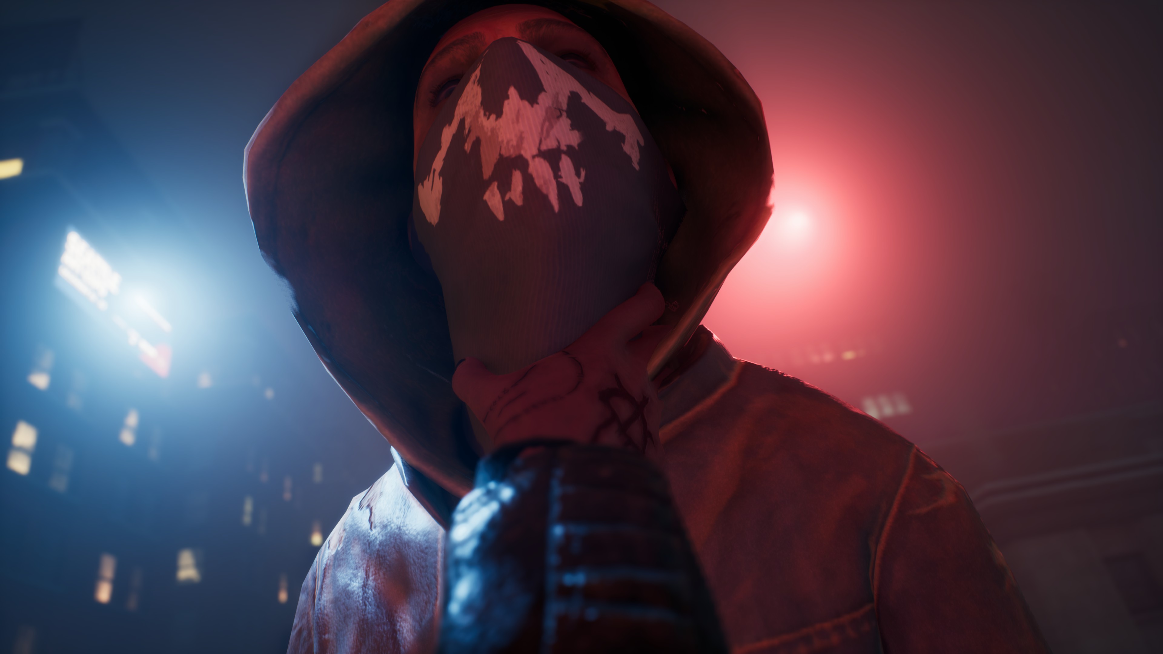 A ghoul getting choked out by Phyre