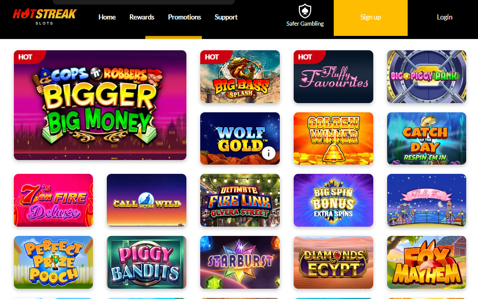 hot streak casino slots