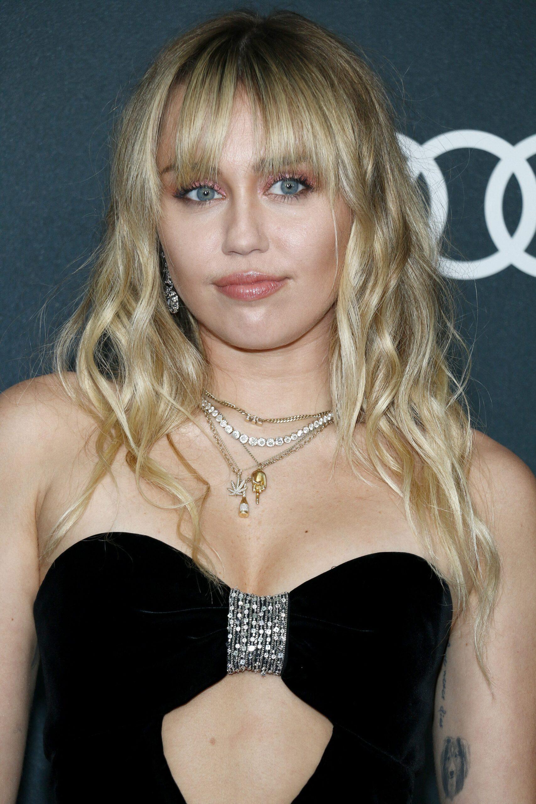 Miley Cyrus at World premiere of 'Avengers: Endgame'