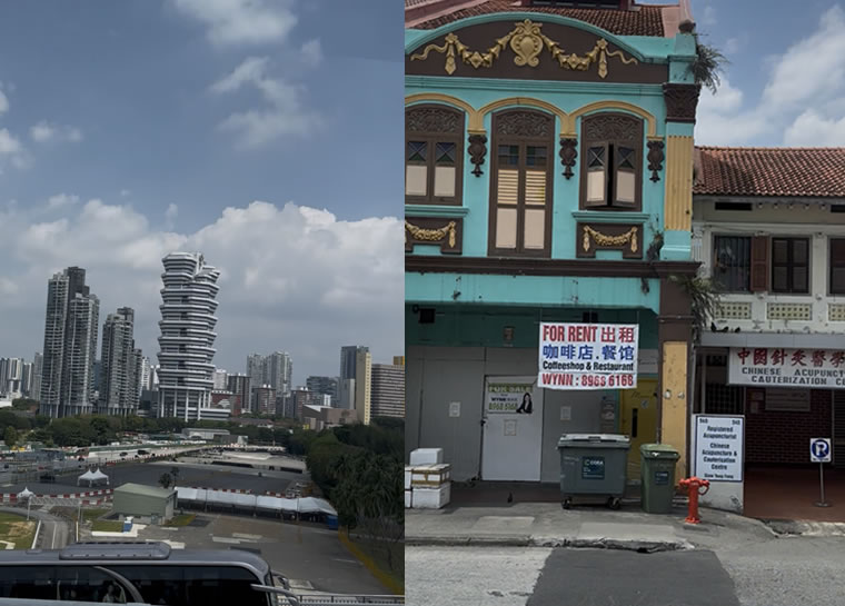 新加坡的城市风景