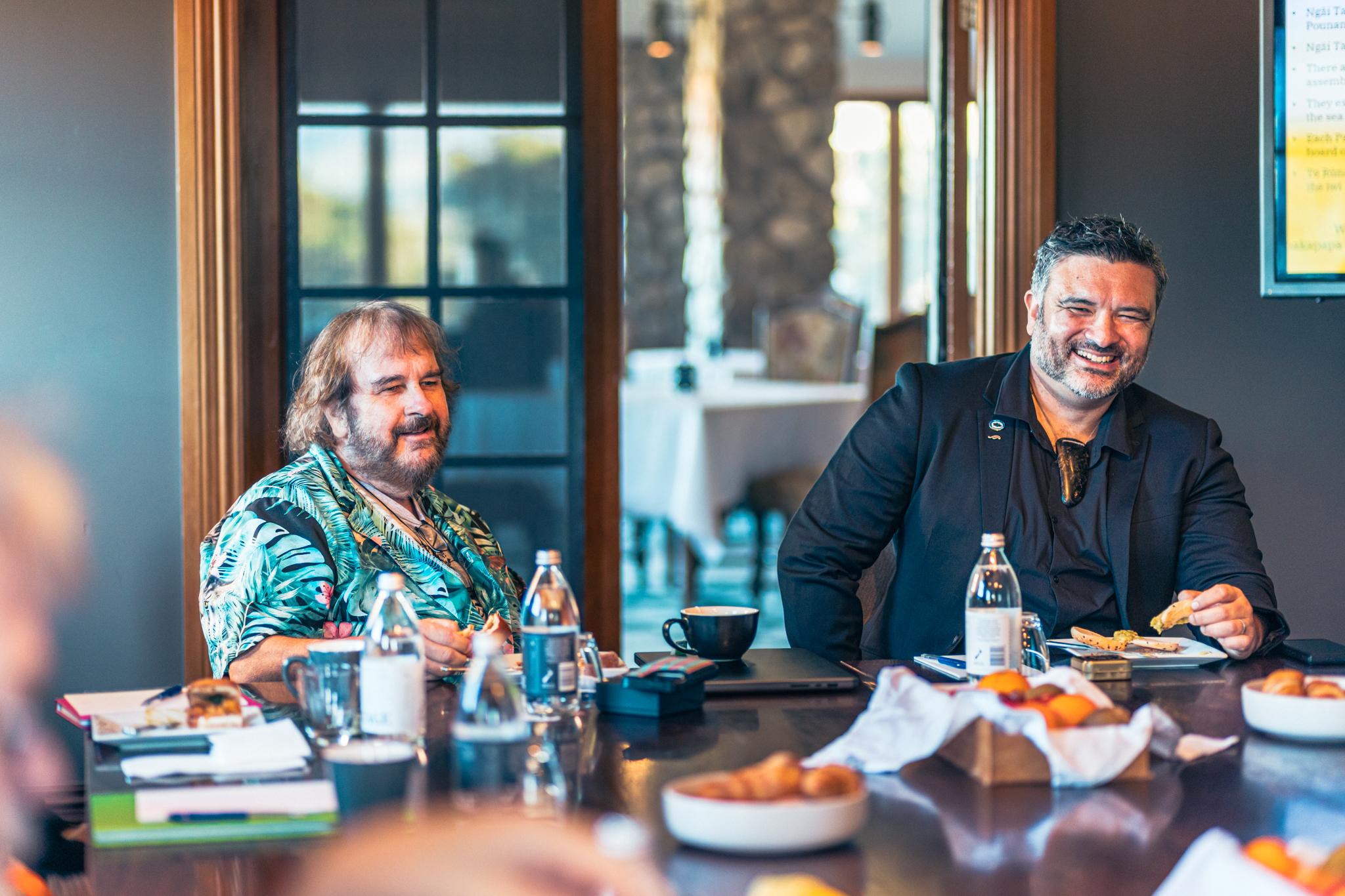 Peter Jackson and Kyle Davis