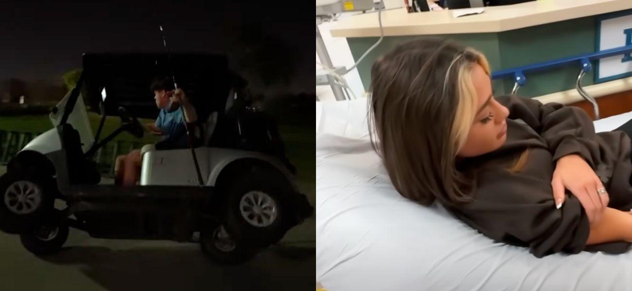 Jack Doherty and McKinley Richardson golf cart accident