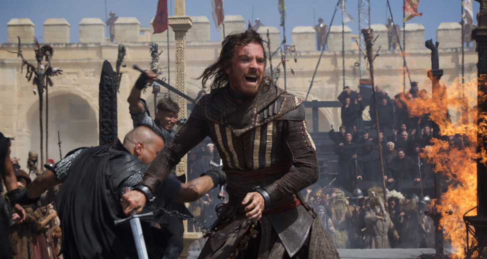 Michael Fassbender goes ape in the Assassin's Creed movie.
