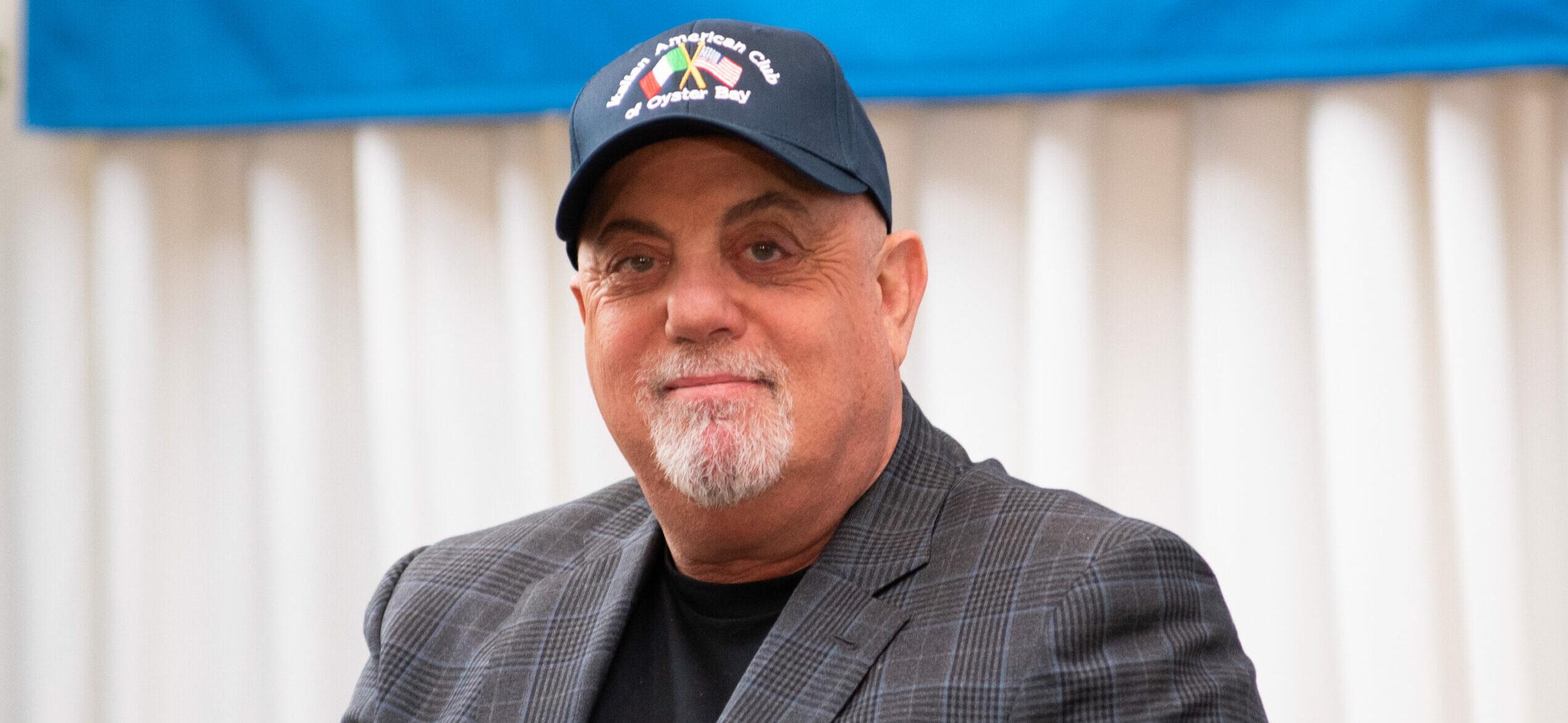 Singer and songwriter Billy Joel