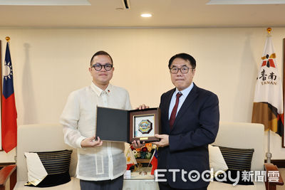 菲律賓阿克蘭省長拜會台南市長　黃偉哲盼拓展台菲國際友誼版圖