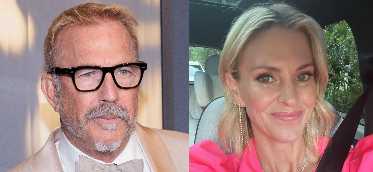 Kevin Costner, Kelley Noonan Gores, photo collage