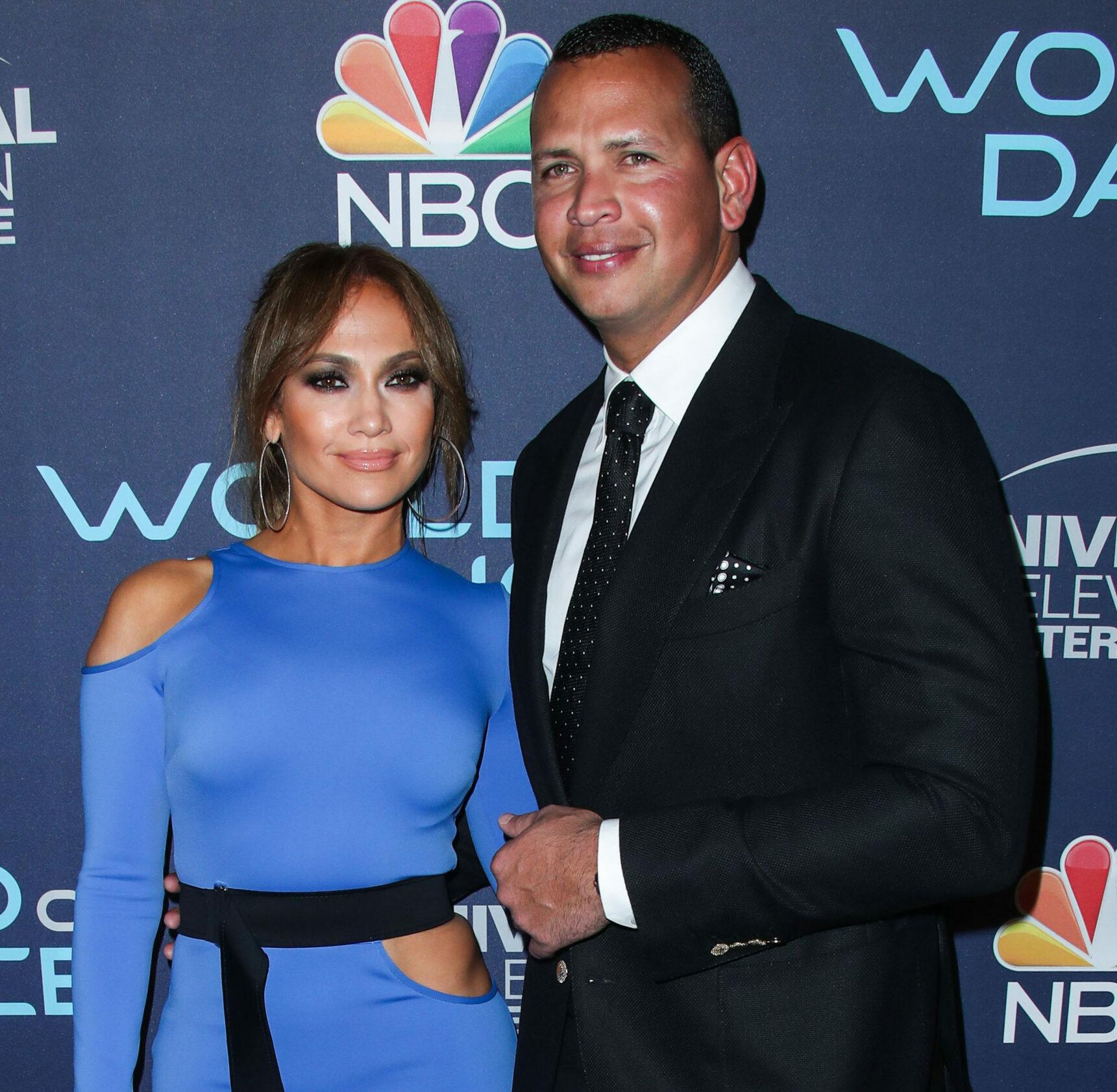 Jennifer Lopez and Alex Rodriguez