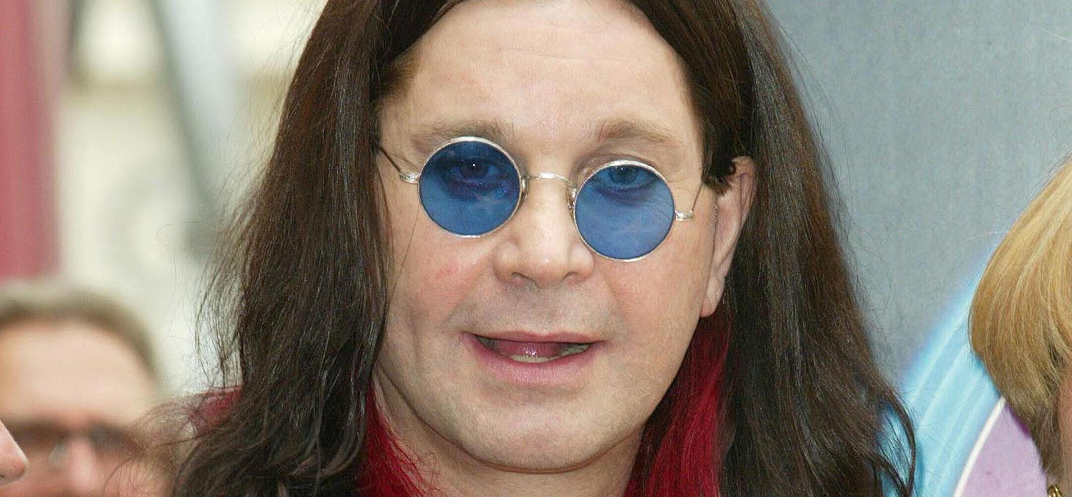 Ozzy Osbourne with glasses