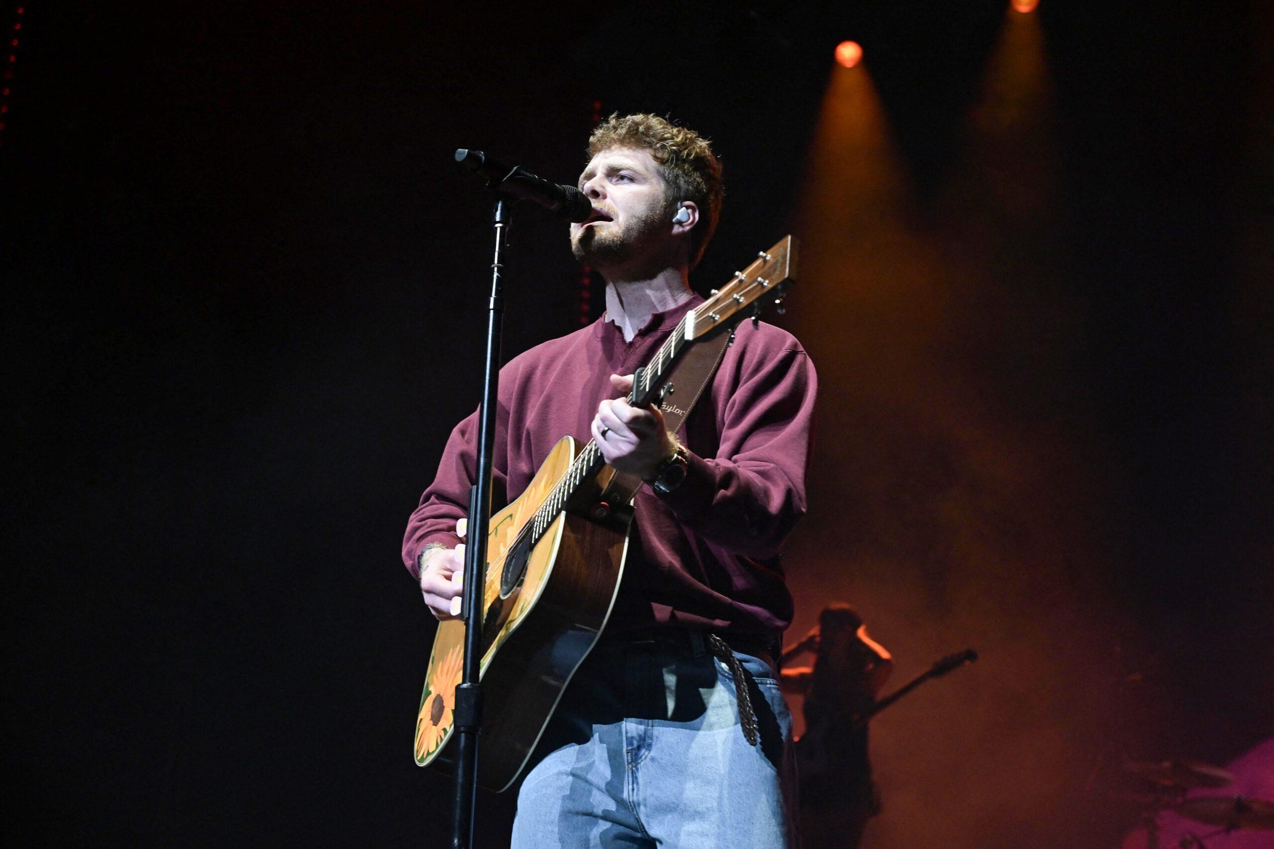 Alex Warren performs in concert, during ''Cheaper Than Therapy Tour'