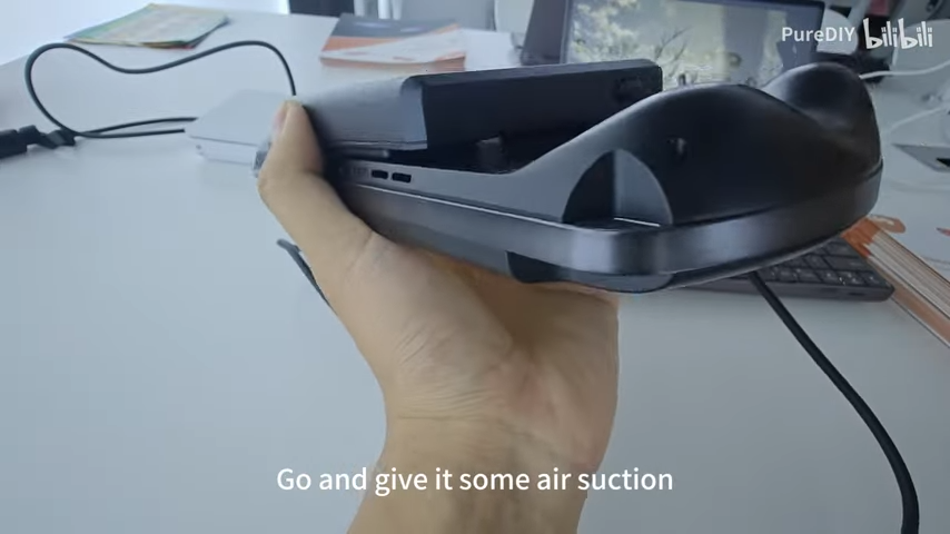 GPD Win 5 gaming handheld on a white table