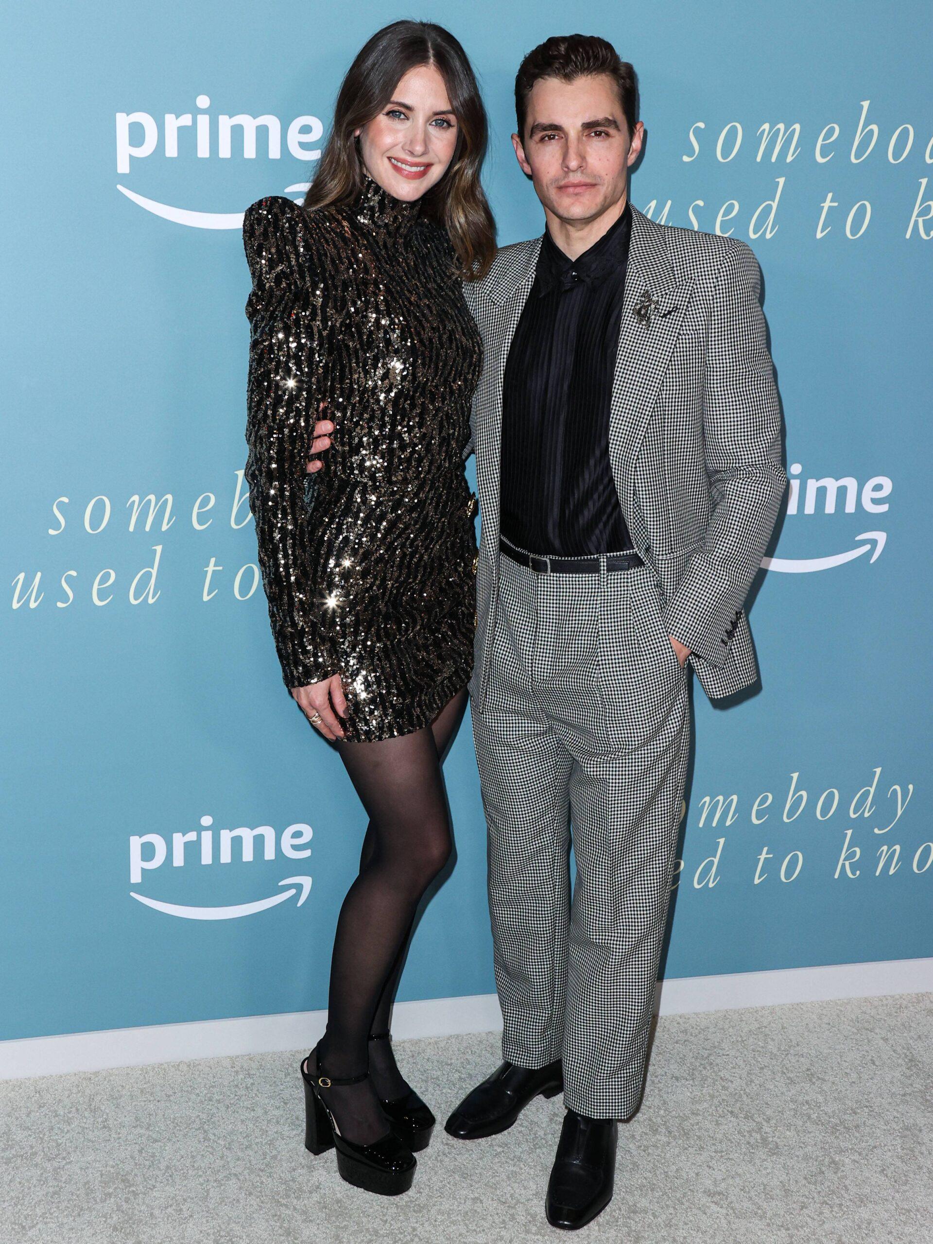 Alison Brie and Dave Franco at Los Angeles Premiere Of Amazon Prime Video's 'Somebody I Used To Know'