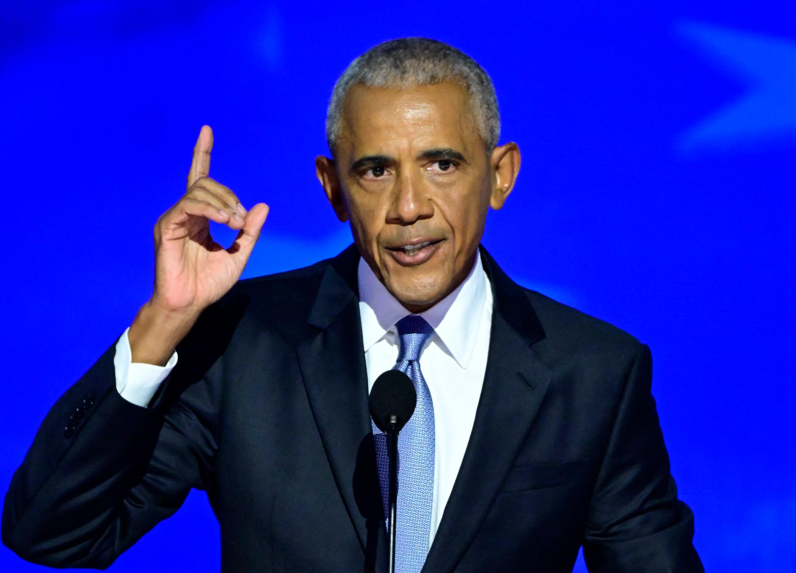 Barack Obama at 2024 Democratic National Convention