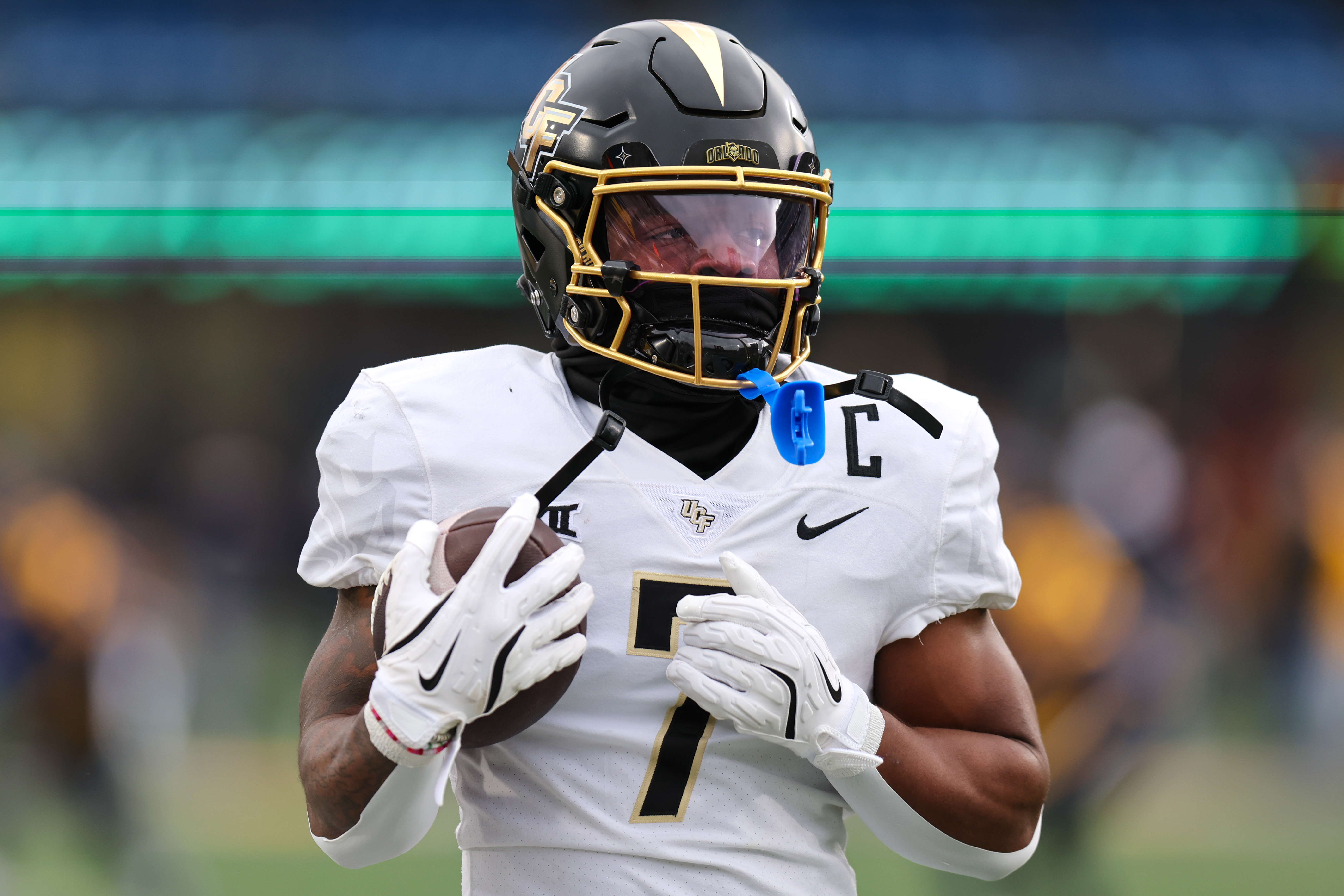 RJ Harvey burst into the fray for UCF in his fi