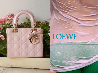 Dior「蝴蝶結黛妃包」實在太可愛 LOEWE用小褲褲吐露西班牙性感