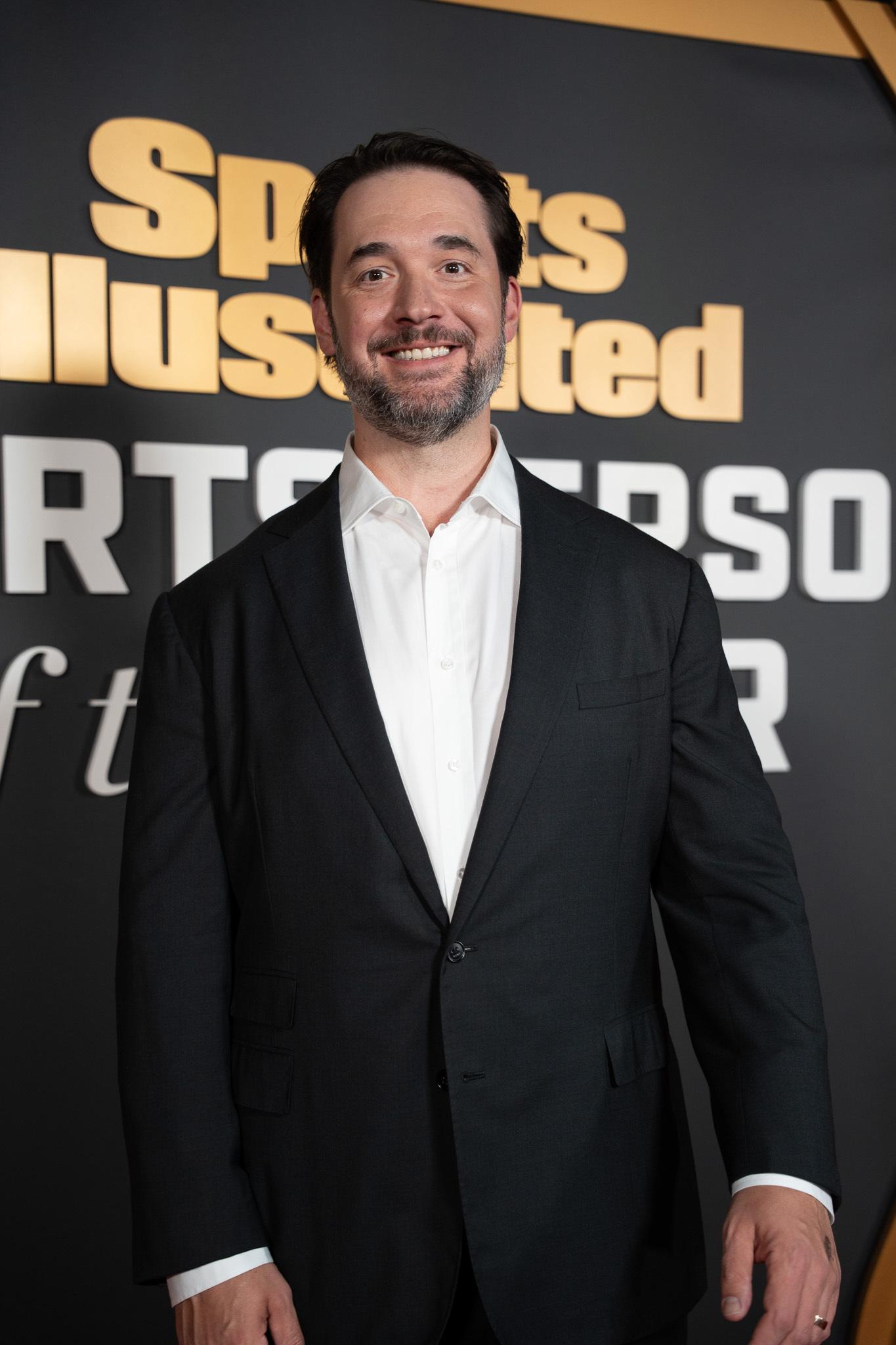 Alexis Ohanian on the red carpet