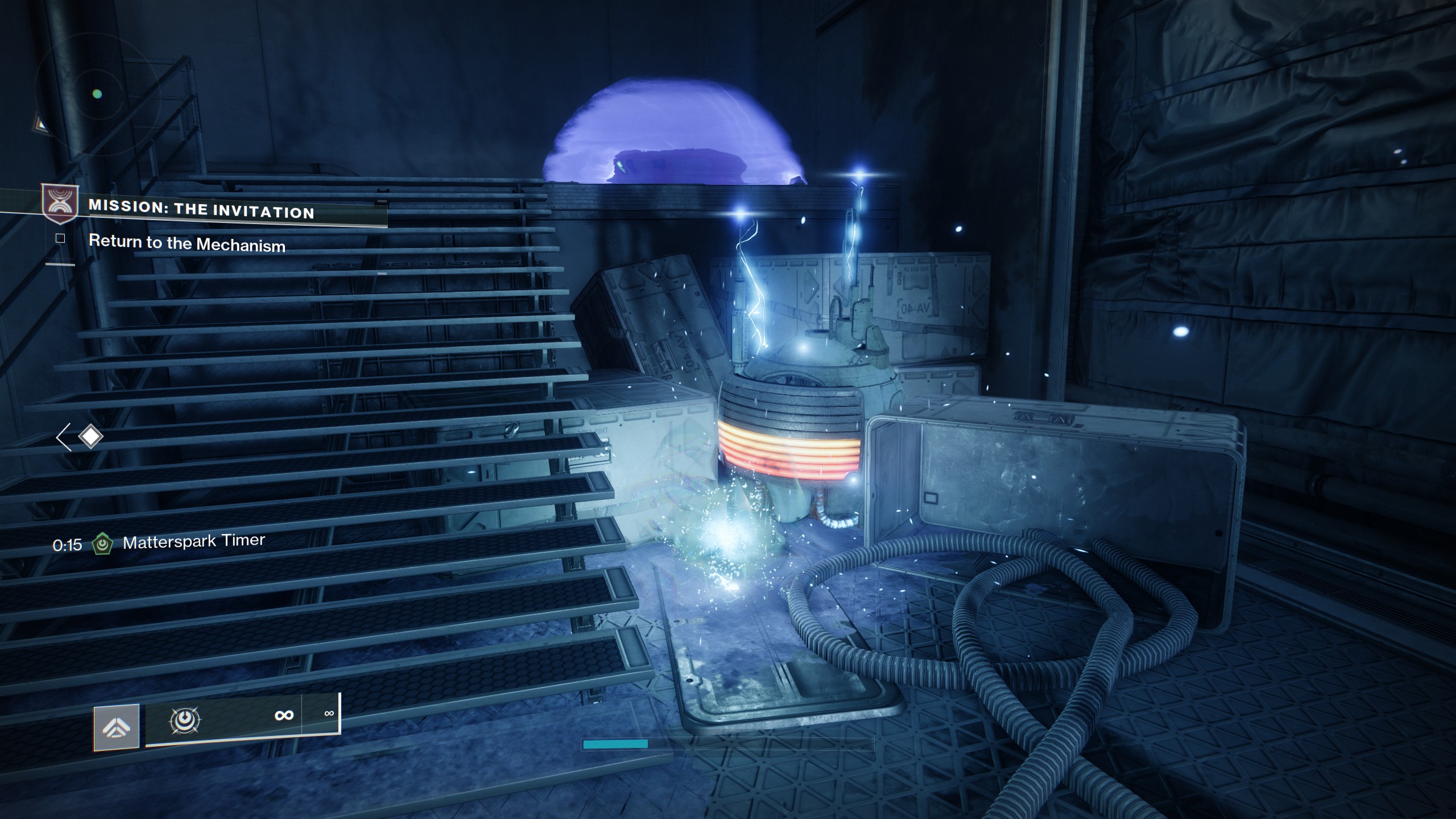 Destiny 2 mystery chests - Charging a generator