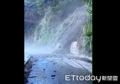 「全國最爛路」投89線落石砸落百公尺　駕駛急倒車閃避