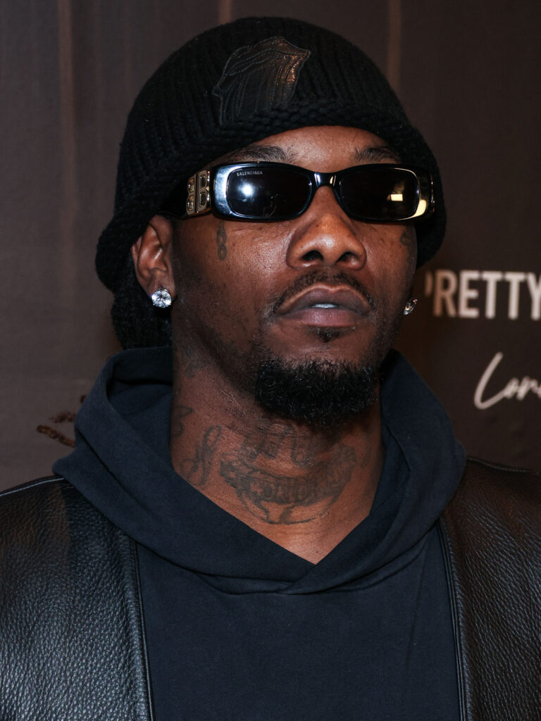 Offset at PrettyLittleThing X Lori Harvey Party Wear Collection Launch