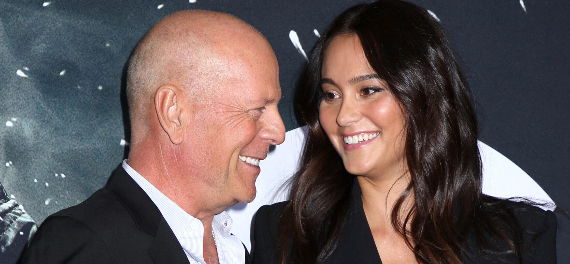 Bruce Willis and Emma Heming Willis at 'Glass' New York Premiere