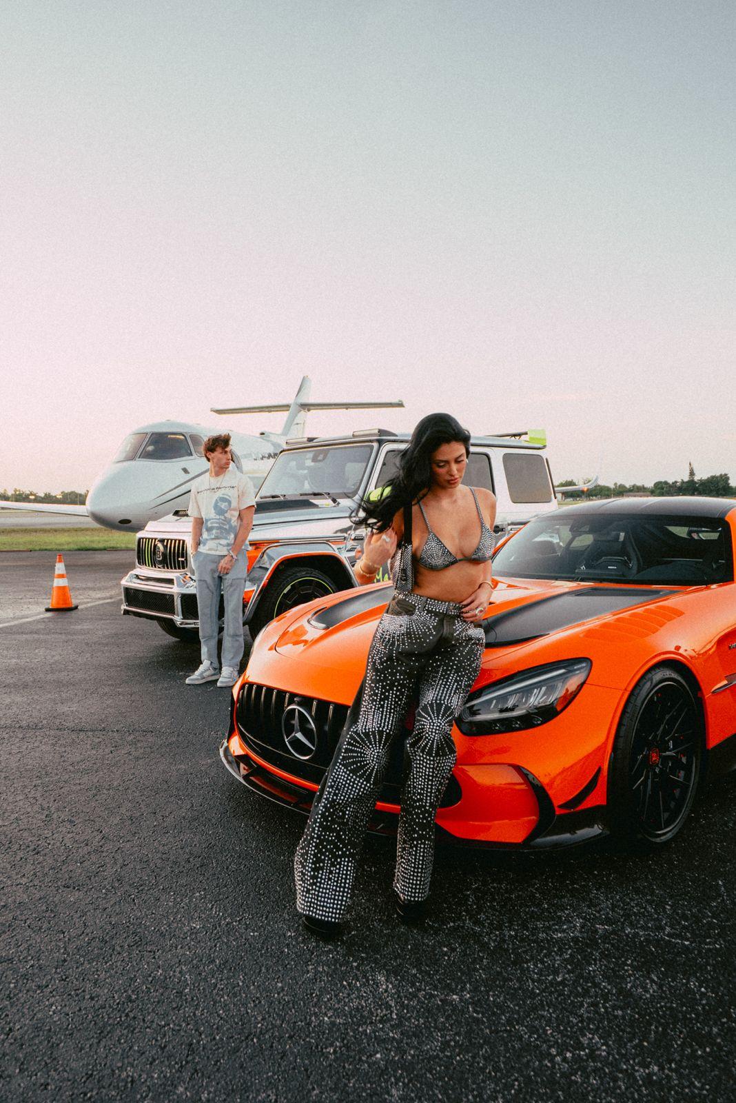 Camilla Araujo and Owen Lynch