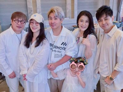 陳美鳳同框胡瓜、林志穎！參加歐漢聲女兒生日趴「穿全白」踩七月禁忌