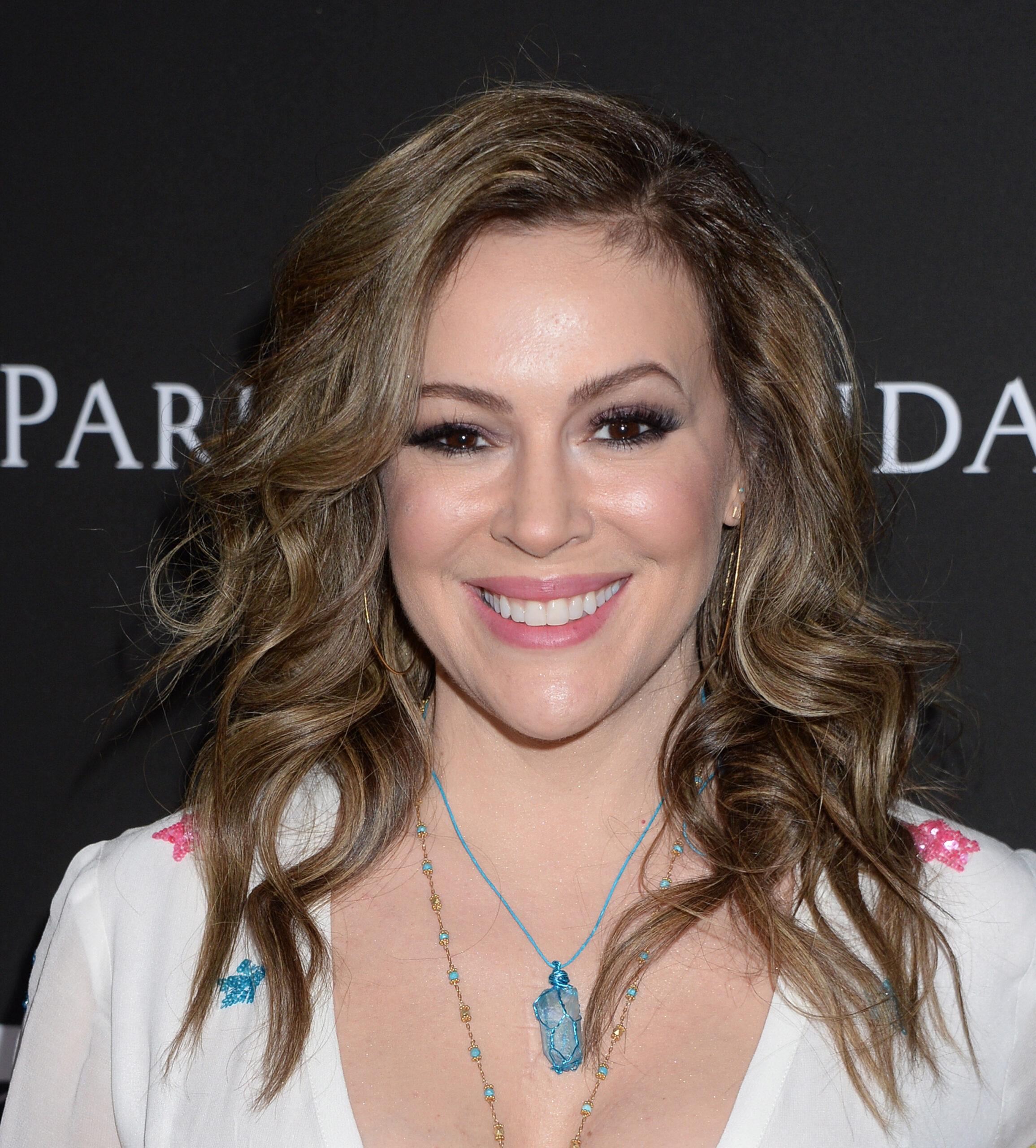 Alyssa Milano at the 10th Anniversary Gala Benefiting CORE