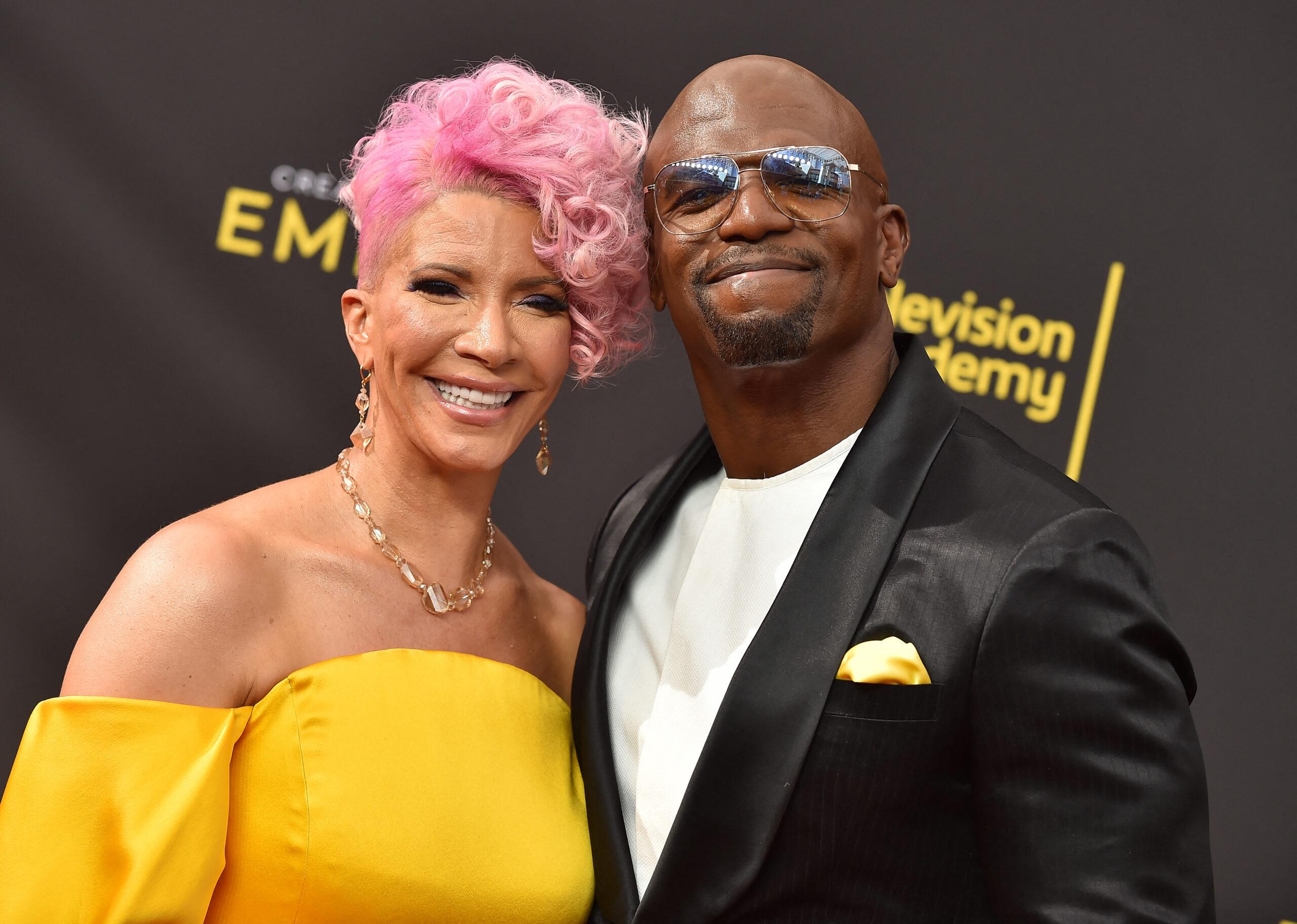 Rebecca King-Crews and Terry Crews at the 2019 Creative Arts Emmy Awards
