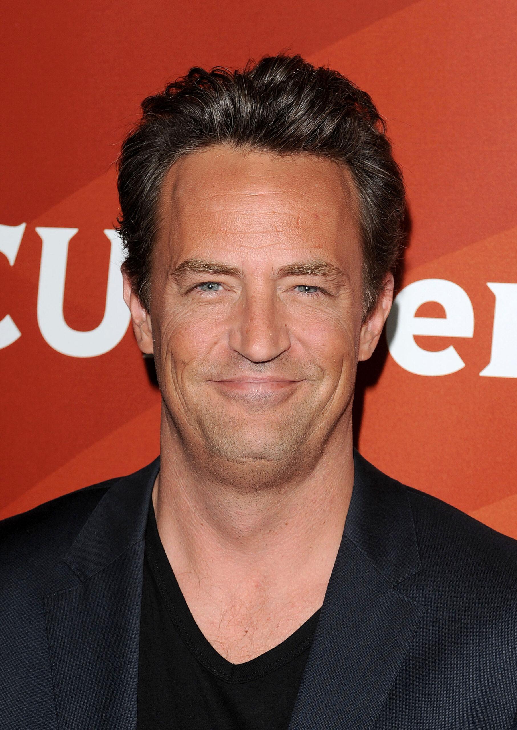 Matthew Perry smiling
