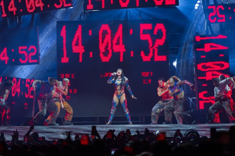 Katy Perry at The Lifetimes Tour In San Francisco, California