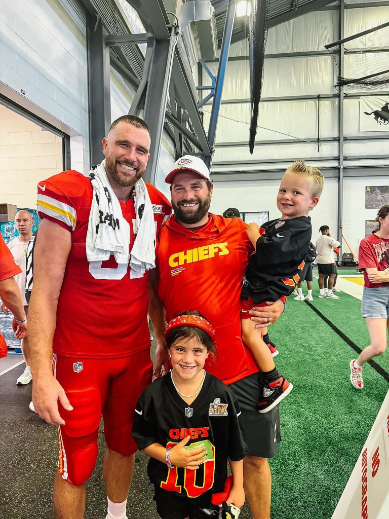 Travis Kelce Returns to Signature Buzz Cut at Chiefs Training Camp