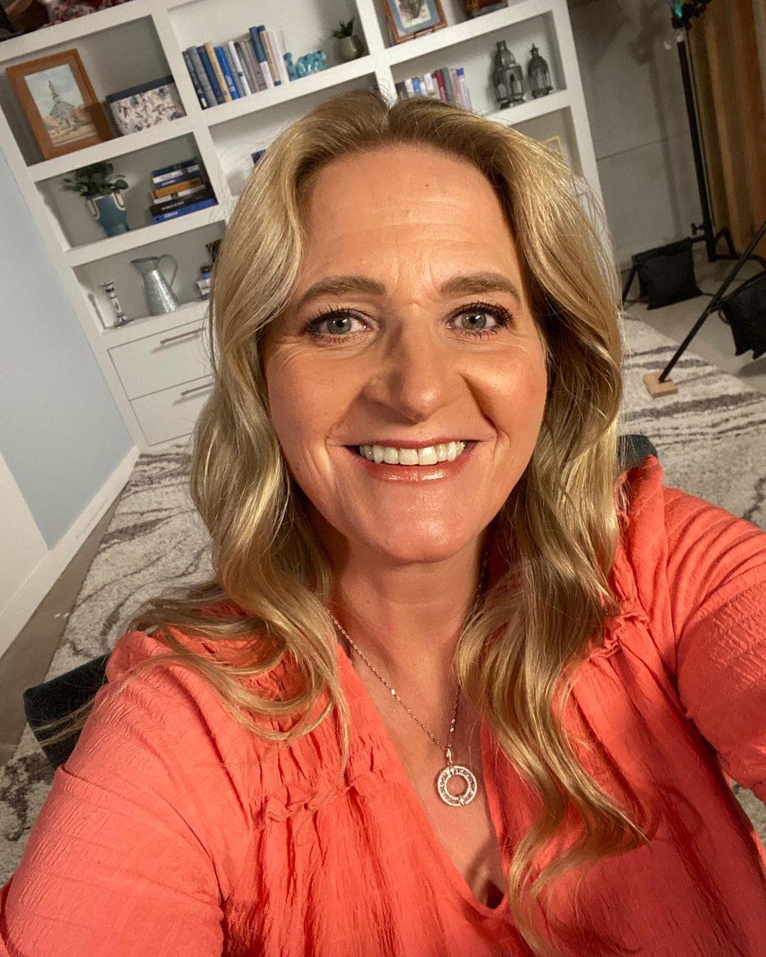 Christine Brown's post on her Instagram page