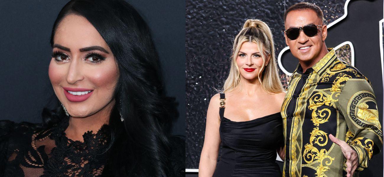 Angelina Pivarnick (left) Mike and Lauren Sorrentino (right)