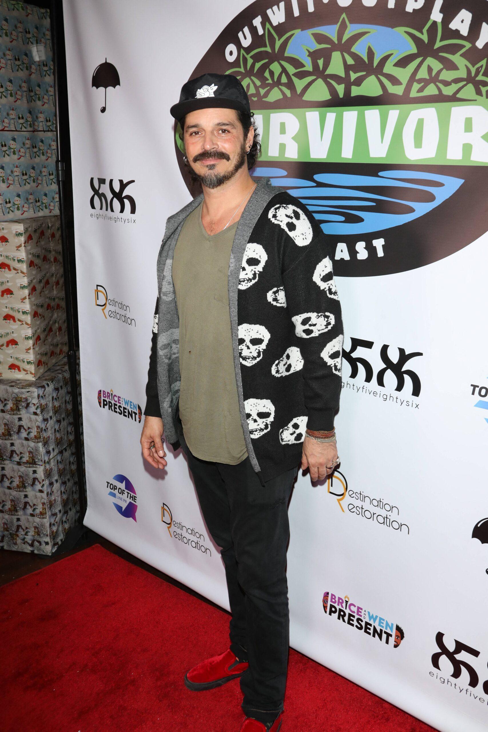 Ozzy Lusth on red carpet