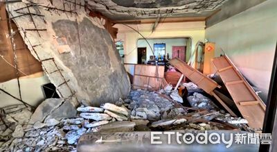 快訊／基隆公寓天花板「整個掉下來」　初判「3關鍵原因」造成