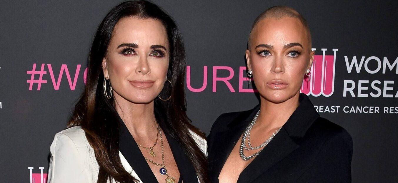 Kyle Richards and Teddi Mellencamp at An Unforgettable Evening