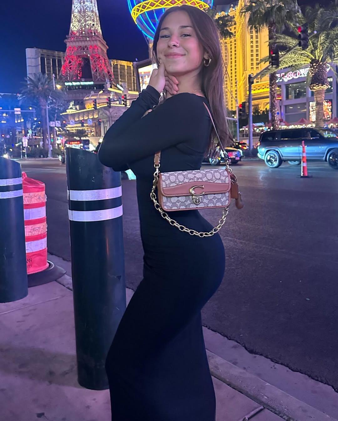 Sophie Rain standing on the street