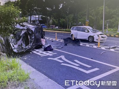 越籍學生違規肇逃！計程車飛滾對向撞3車　「削頂」1死5傷判決曝