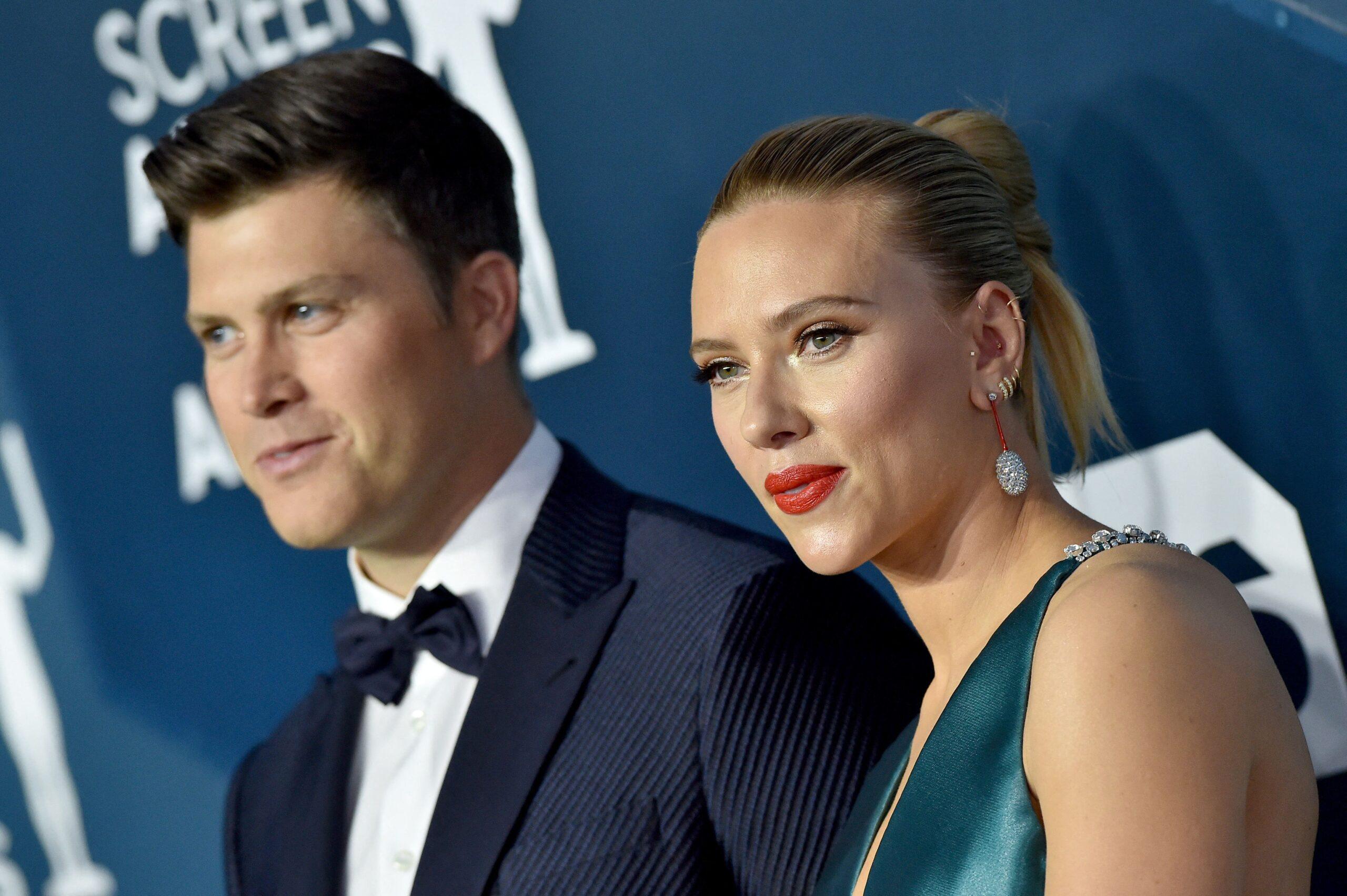 Colin Jost Completely Roasts Wife Scarlett Johansson On 'SNL'