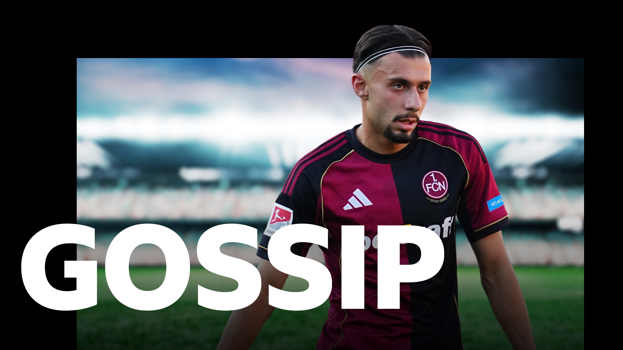 Berkay Yilmaz of 1.FC N&uuml;rnberg looks on during the 2.Bundesliga match between 1. FC Nurnberg and SV Darmstadt 98 at Max-Morlock-Stadion, Nurnberg, Germany on August 8, 2025.
