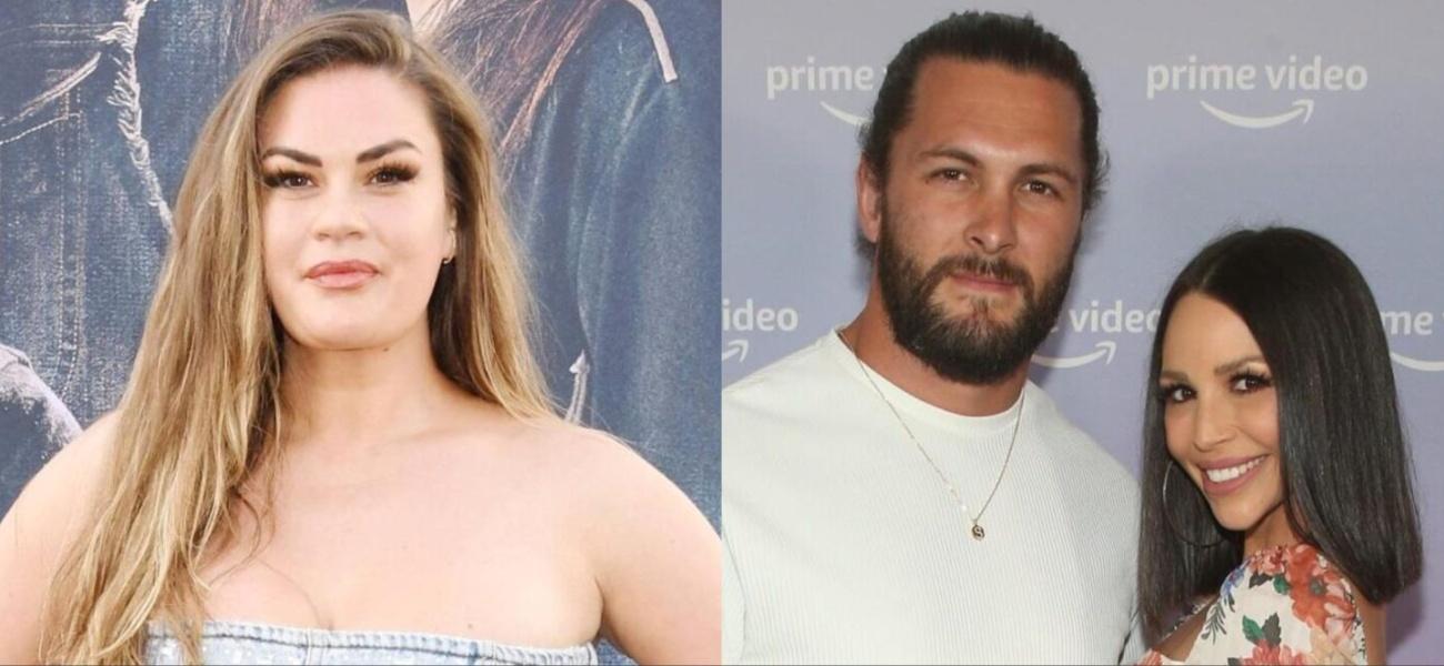 Collage of Brittany Cartwright-Brock Davies and Scheana Shay