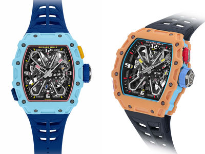 RM 35-03 Rafael Nadal自動上鍊腕錶系列新款登場　夏日色調與高性能機芯完美結合