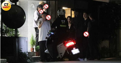 直擊王大陸「深夜遭警察關切」！放假帶女友吃日料 大飛柯震東也在