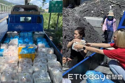 行動便當車4天發5700個畫面曝　暖心夫妻再調山貓+清洗機挺進