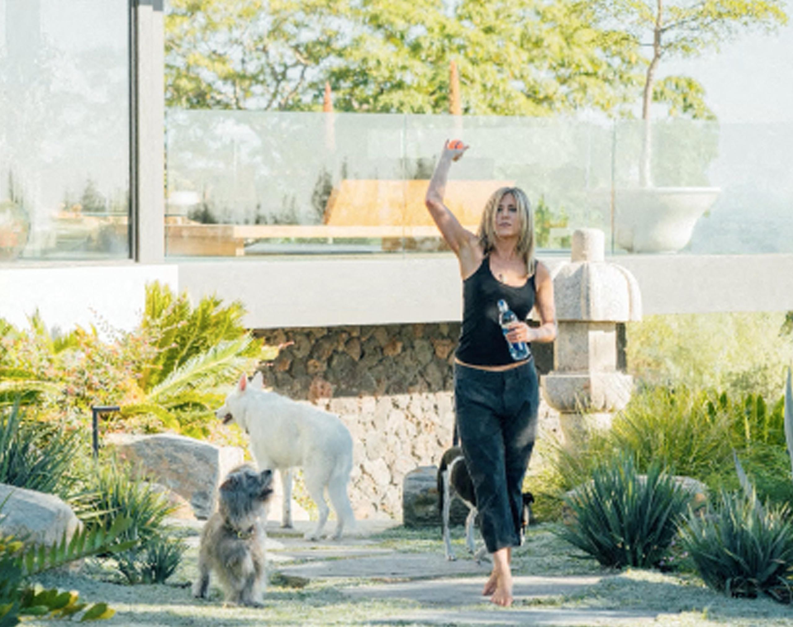 Jennifer Aniston gives a glimpse of her sprawling $15m Bel Air mansion
