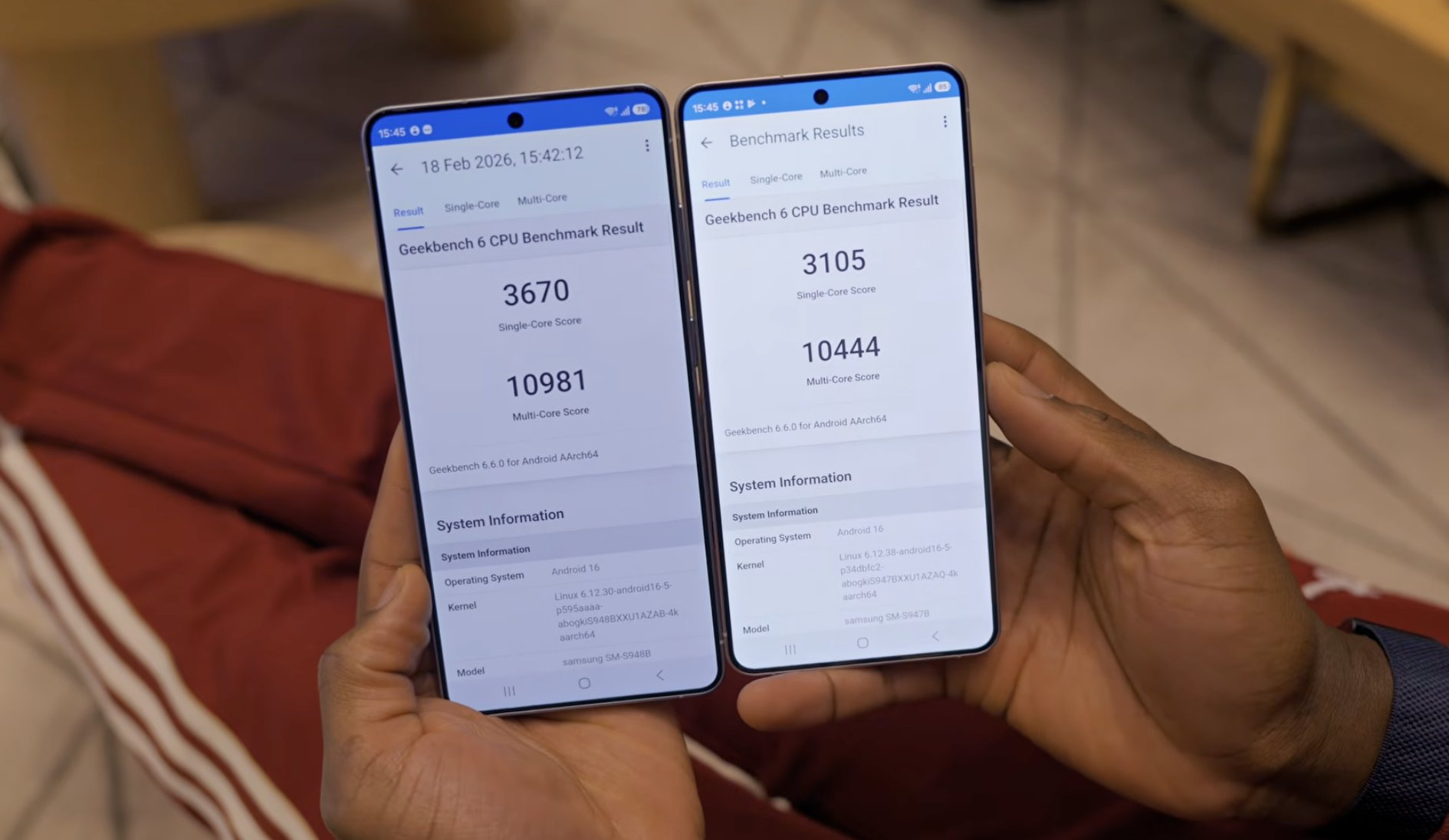 全球首款2nm芯片！三星Exynos 2600性能实测：多核跑分比肩骁龙8E5