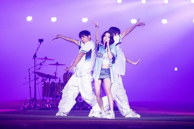 前IZ*ONE隊長權恩妃嗨唱大巨蛋！　壓軸《Underwater》全場RUBI大合唱