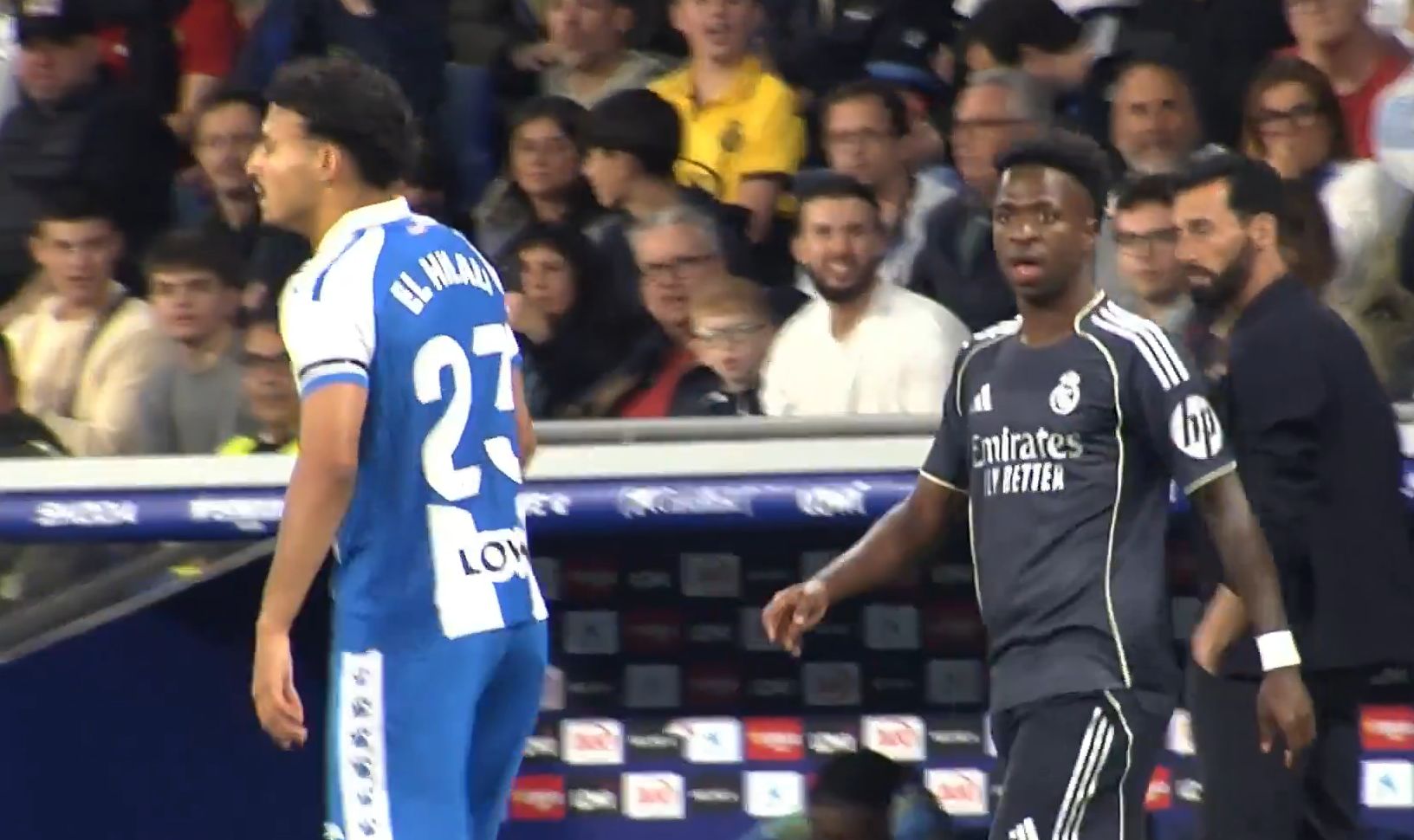 Vinicius Junior to Espanyol defender: &ldquo;Later you&rsquo;ll be asking for my shirt, you&rsquo;re going to Segunda&rdquo;